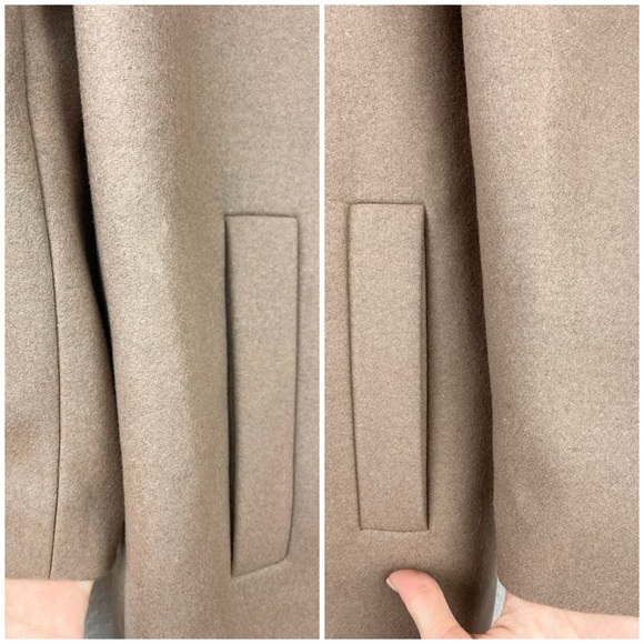 ALL SAINTS Ember Nesi Wool Cocoon Coat NEW - Picture 6 of 16